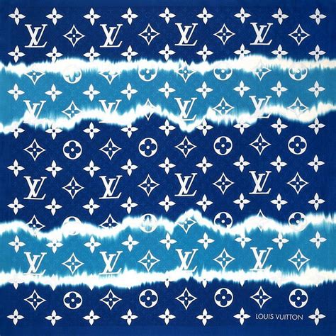 sfondo louis vuitton blu elettrico|Louis Vuitton blue wallpaper.